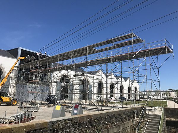 Montage et démontage d'un échafaudage à Brest Montage et démontage d'un échafaudage à Brest